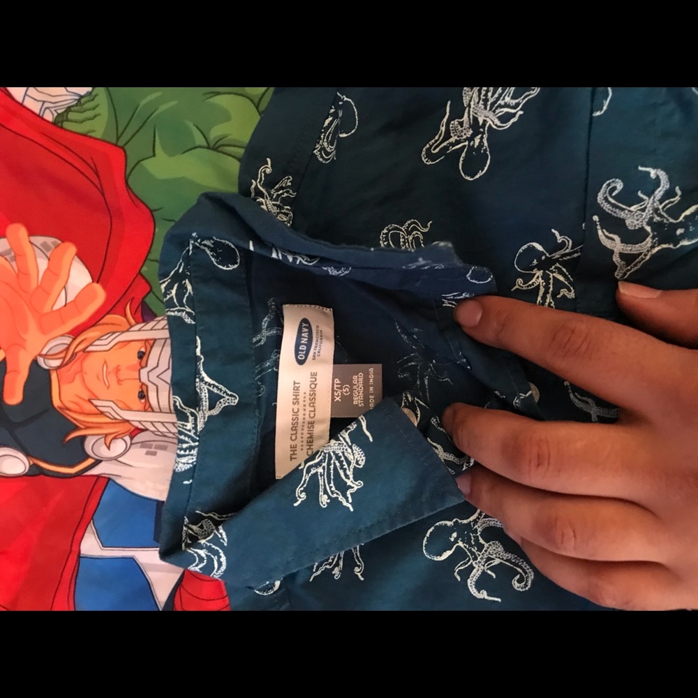 boys shirt size 5
